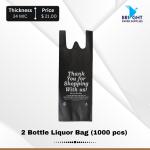 2 Bottle Liquor Bag (1000 pcs)