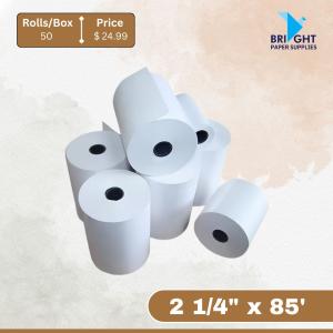 Thermal Paper Rolls 2¼" x 85'