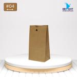 Kraft Paper Bag No 4 (500 pcs)