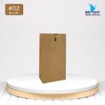 Kraft Paper Bag No 2 (500 pcs)
